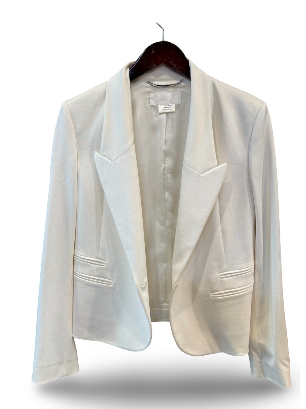 Les Copains White Tailored Blazer Jacket